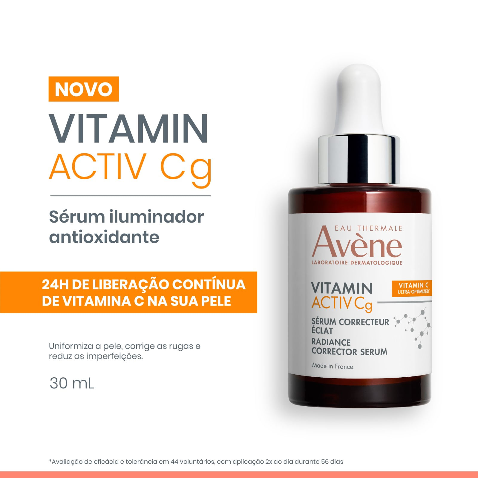 Sérum Vitamin Activ Cg Avène Iluminador Antioxidante 30ml - Drogaria Venancio