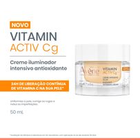 Creme Intensivo Avène Vitamin Activ Cg Iluminador Antioxidante 50ml
