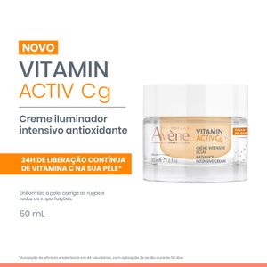 Creme Intensivo Avène Vitamin Activ Cg Iluminador Antioxidante 50ml