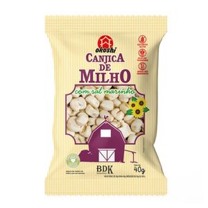 Canjica de Milho Hikage Okoshi com Sal Marinho 40g