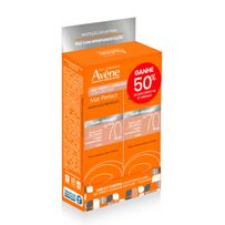 Protetor Solar Avène Mat Perfect Fuido Clareador FPS70 Cor Clara 2 Unidades de 40g Cada