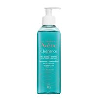 Gel de Limpeza Profunda Avène Cleanance Pele Oleosa E Sensível 300g