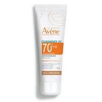 Protetor Solar Facial Avène Cleanance UV Tom 3 Médio Escuro FPS70 40g