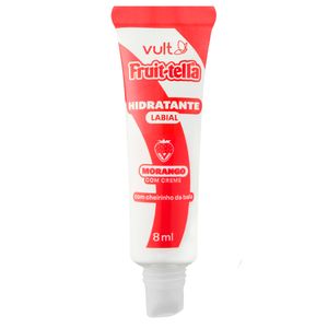 Hidratante Labial Vult Fruittella Morango com Creme 8ml