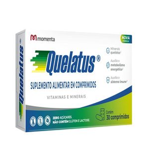 Suplemento Alimentar Momenta Quelatus 30 Comprimidos