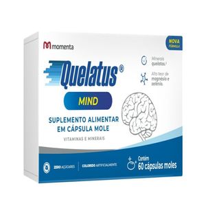Suplemento Alimentar Momenta Quelatus Mind 60 Cápsulas