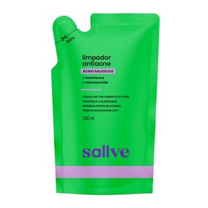 Limpador Facial Antiacne Sallve Refil 240ml