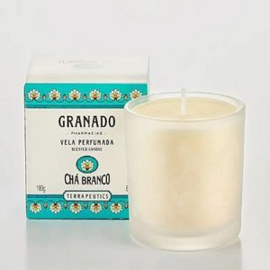 Vela Perfumada Granado Terrapeutics Chá Branco 180g