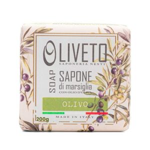Sabonete em Barra Oliveto Soap Sapone Di Marsiglia Olivo 200g