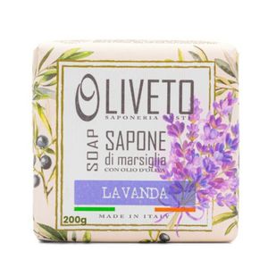 Sabonete em Barra Oliveto Soap Sapone Di Marsiglia Lavanda 200g