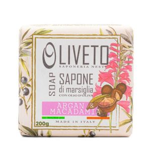 Sabonete em Barra Oliveto Soap Sapone Di Marsiglia Argan e Macadamia 200g