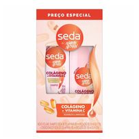 Kit Seda Colágeno + Vitamina C Shampoo 300ml + Condicionador 190ml