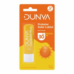 Protetor Solar Labial Dunya FPS30 3,6g