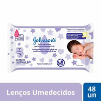 Lenços Umedecidos Johnsons Baby Hora do Sono 48 unidades