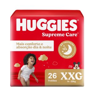 Fralda Huggies Supreme Care XXG 26 Fraldas