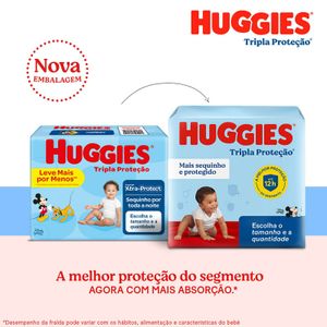 Fralda Descartáveis Huggies Tripla Ação Tamanho G 36 unidades