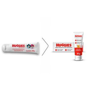 Creme Preventivo de Assaduras Huggies Óleo de Amêndoas 30g