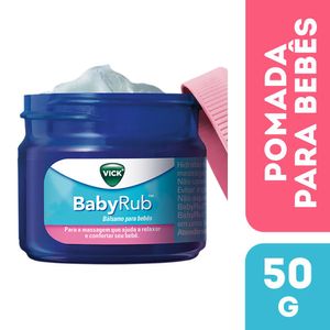 Vick BabyRub Bálsamo Para Bebês 50g