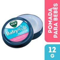 Vick BabyRub Bálsamo Para Bebês 12g