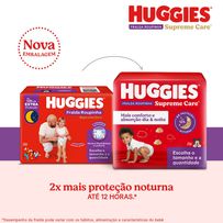 Fralda Huggies Roupinha Supreme Care M 72 Unidades