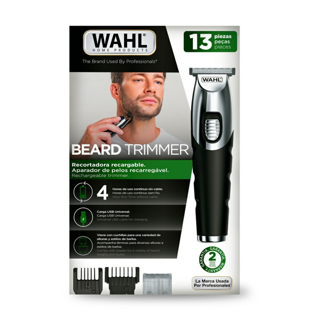 Aparador de Pelos Wahl Beard Trimmer Bivolt