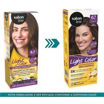 Tintura Salon Line Light Color 6.7 - Chocolate