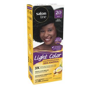 Tintura Salon Line Light Color 2.0 - Preto