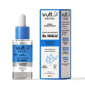 Sérum Preenchedor Vult Facial Ácido Hialurônico 8x Hialu 30ml