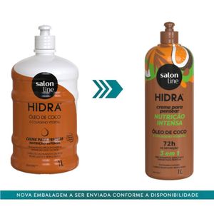 Creme para Pentear Salon Line Hidra Nutrição Intensa 1 Litro