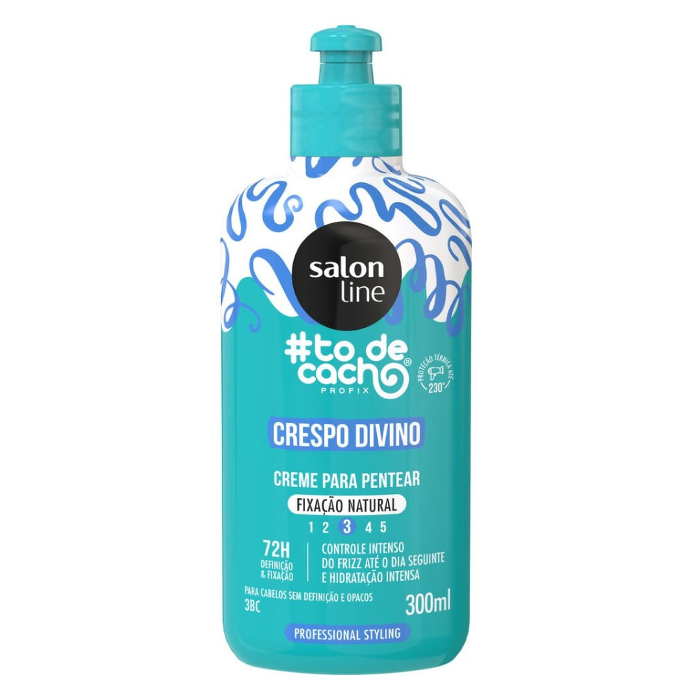 Creme para Pentear Salon Line #Todecacho Crespos Divino 300ml