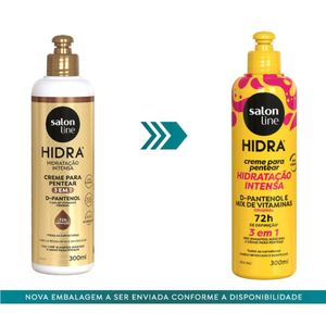 Creme Para Pentear Salon Line Hidra D-Pantenol 3 em 1 - 300ml