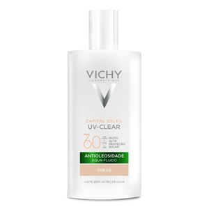 Protetor Solar Facial Vichy Capital Soleil UV-CLEAR FPS60 Cor 2.0 40g