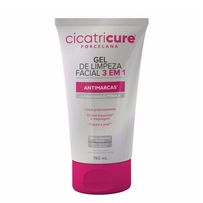 Gel de Limpeza Facial 3 em 1 Cicatricure Porcelana Antimarcas 150ml