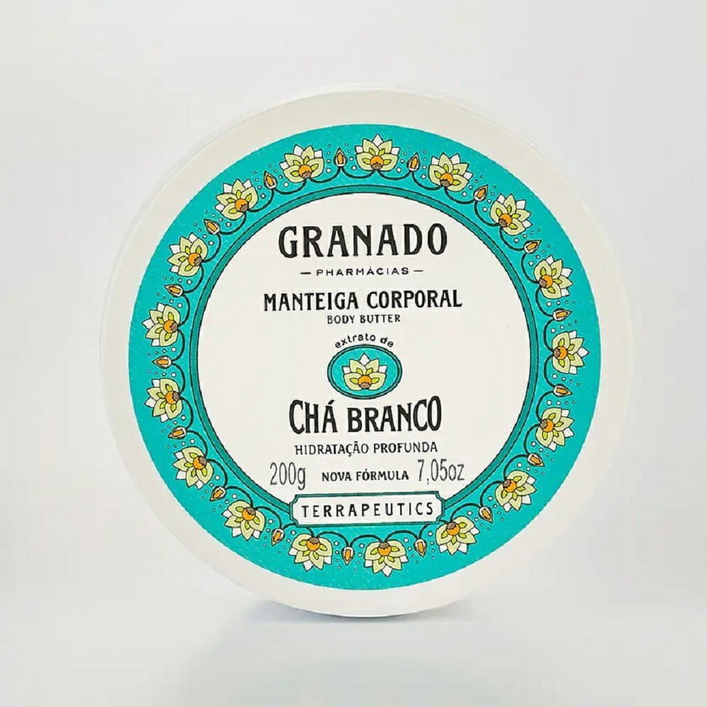 Manteiga Corporal Granado Terrapeutics Chá Branco 200g