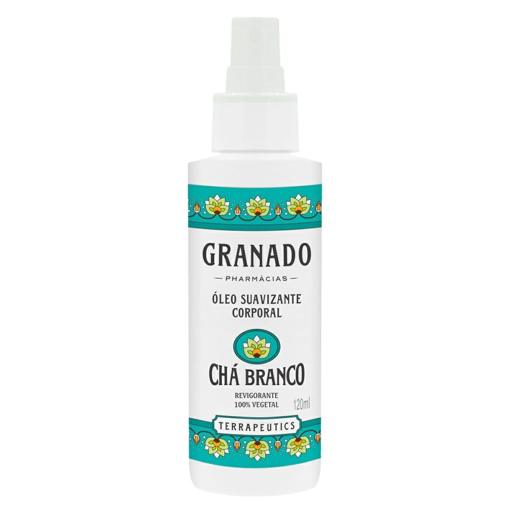 Óleo Suavizante Corporal Granado Terrapeutics Chá Branco 120ml