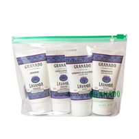 Kit Granado Terrapeutics Lavanda Shampoo 50ml + Condicionador 50ml + Sabonete 50ml + Hidratante Líquido 50ml
