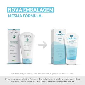 Loção Infantil Umiditá 120ml