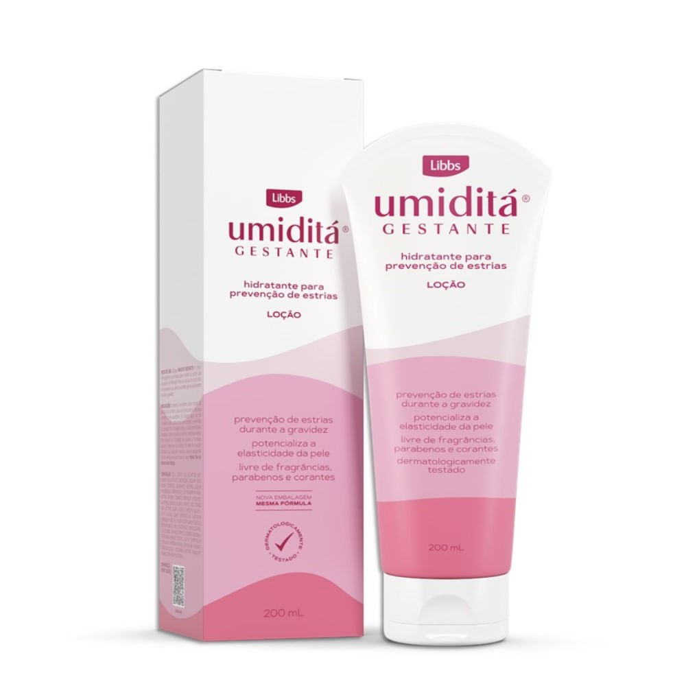Hidratante Gestante Corpo Umiditá 200ml