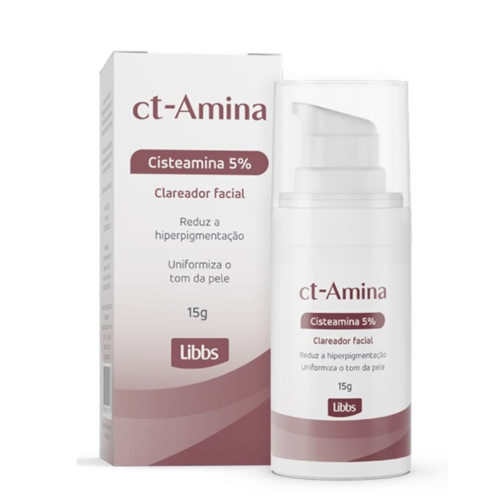 Creme Facial Clareador Libbs Ct-Amina Cisteamina 5% 15g