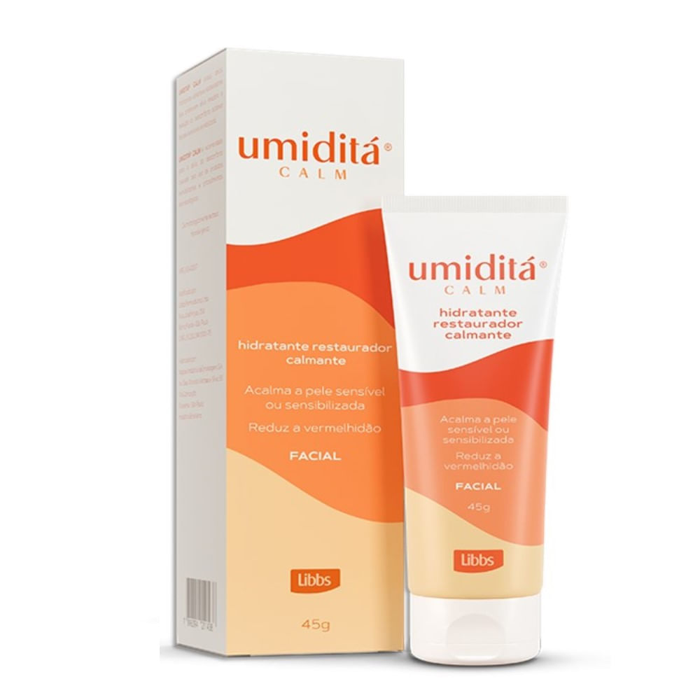 Creme Hidratante Facial Libbs Umiditá Calm 45g