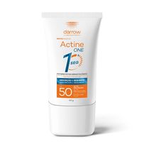 Protetor Solar Facial Darrow Actine ONE 1seg FPS50 Sem Cor 40g