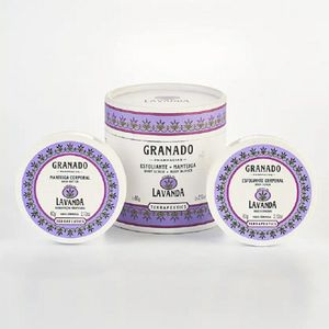 Kit Granado Terrapeutics Lavanda Esfoliante Corporal 60g + Manteiga Corporal 60g