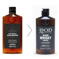 Shampoo QOD Barber Shop Black Whiskey 220ml