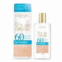 Protetor Solar Facial L'Oréal Paris Solar Expertise The Invisible com Cor 2.0 FPS60 40ml