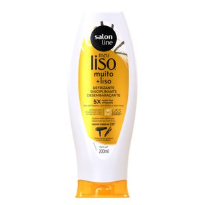Defrizante Protetor Térmico Salon Line Meu Liso Muito + Liso 200ml