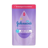 Sabonete Líquido Cabeça Aos Pés Johnsons Baby Hora Do Sono Refil 180ml