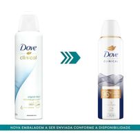Desodorante Antitranspirante Aerosol Dove Clinical Original Clean 96h 150ml