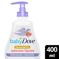 Sabonete Líquido Baby Dove Relaxante de Glicerina Hora de Dormir 400ml