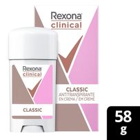 Desodorante Antitranspirante Em Creme Rexona Clinical Classic 58g
