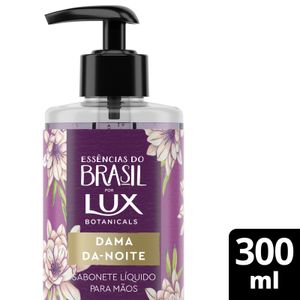 Sabonete Líquido Para Mãos Lux Botanicals Essências Do Brasil Dama Da Noite 300ml